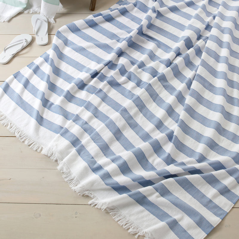 Amado Beach Towel in Ocean - View 3