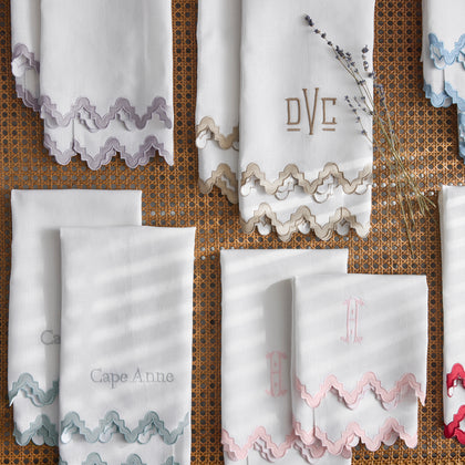 Aziza Guest Towels - set of 2