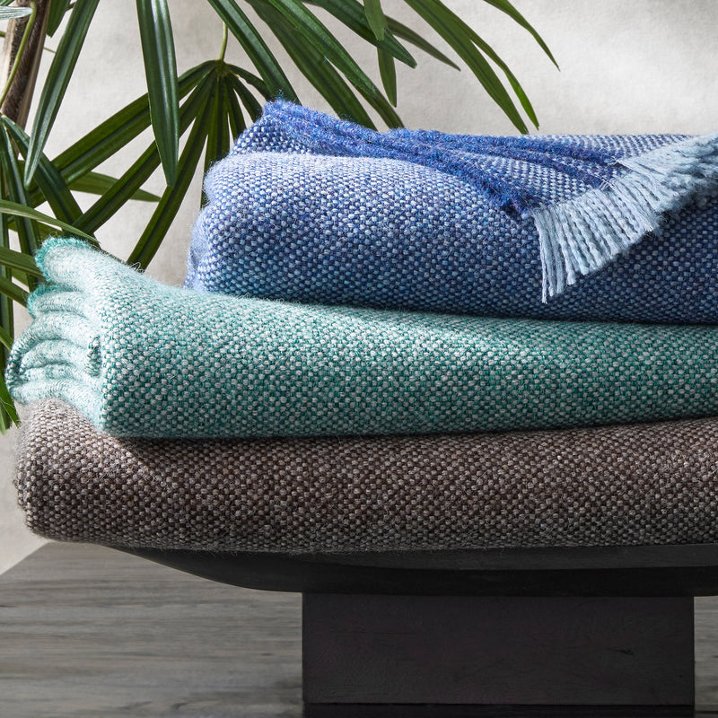 Bernardo Throw in Lapis - View 2