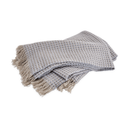 Soft white Cleo throw.