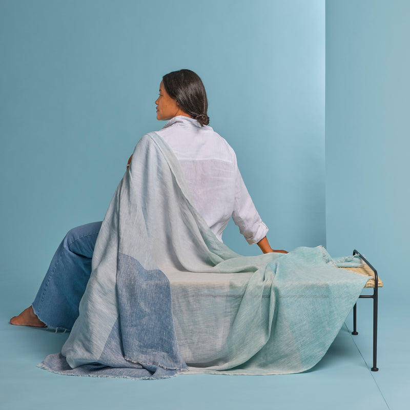 Como 360 Throw in Surf Stripe - View 3