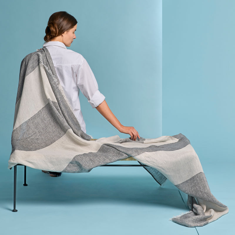 Como 360 Throw in Surf Stripe - View 4