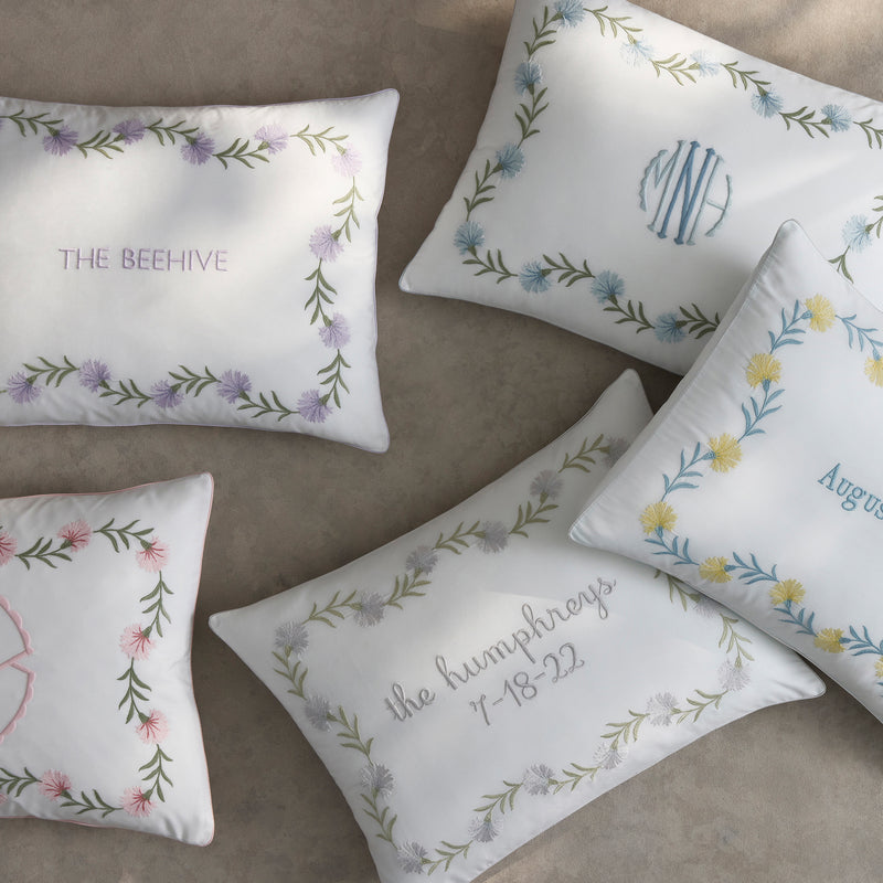 Daphne Three Mini Pillow in Honeysuckle - View 2