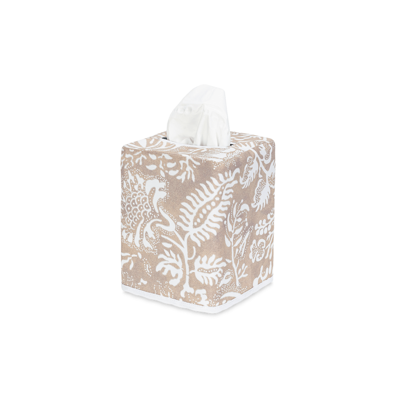 Granada Tissue Box Cover in Dune - View 1