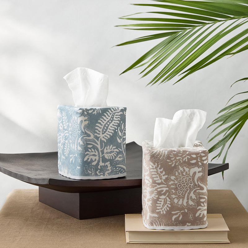 Granada Tissue Box Cover in Dune - View 1