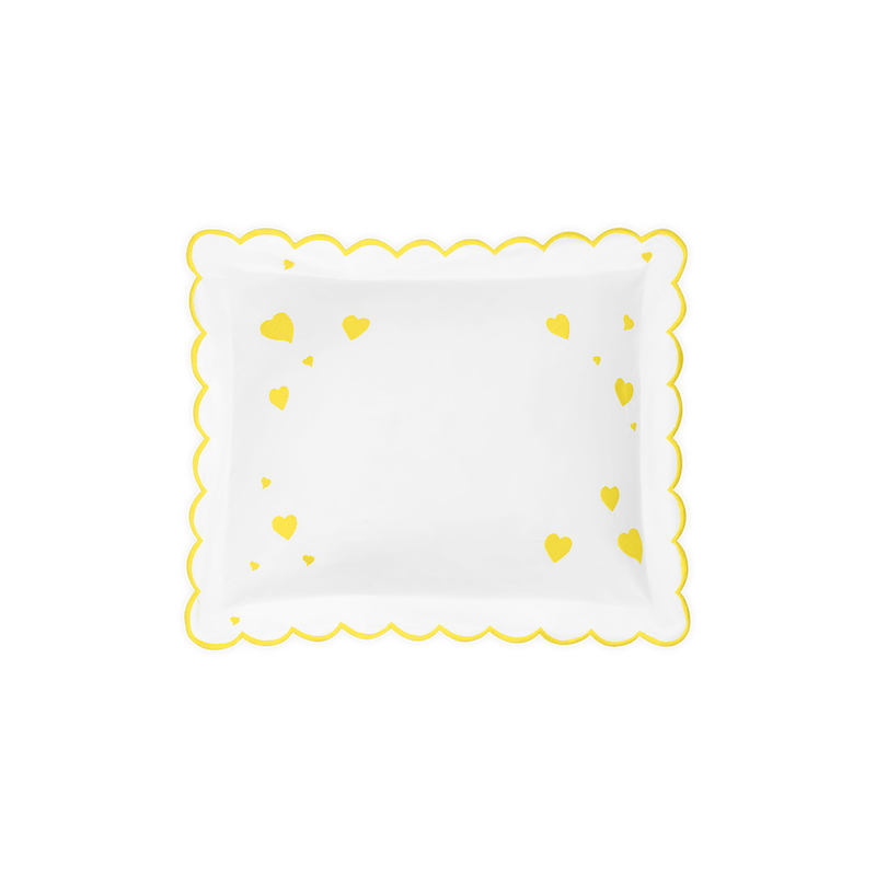 Hearts Mini Pillow in Lightning - View 1