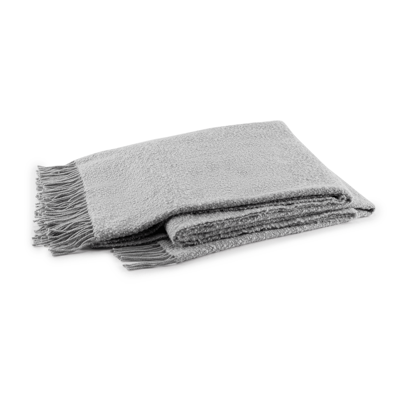 Helix Throw in Silver - View 1