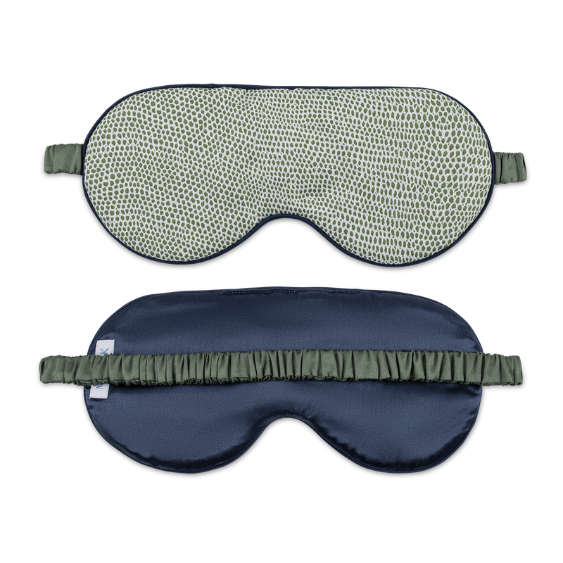 Jasper Sleep Mask in Green - View 1