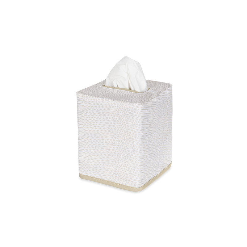 Jasper Tissue Box Cover in Dune - View 1