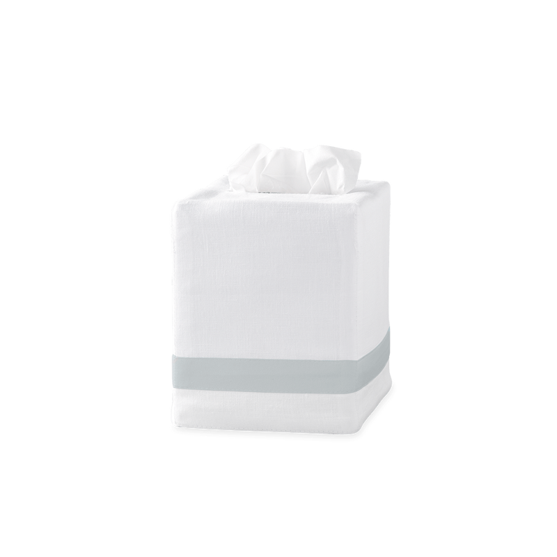 Lowell Tissue Box Cover in Pool - View 1
