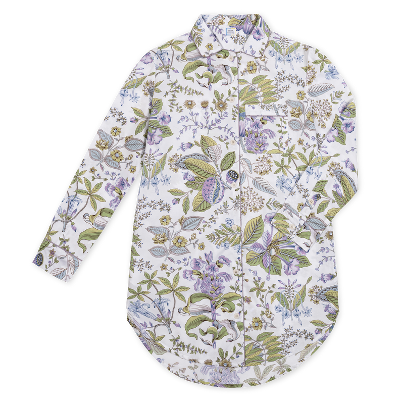 Luca Sleep Shirt in Pomegranate Lilac - View 1