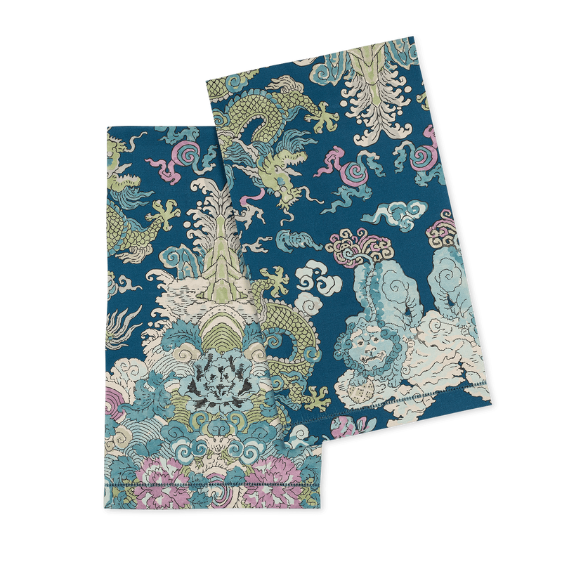 Magic Mountain Guest Towels - set of 2 in Aquarius - View 1
