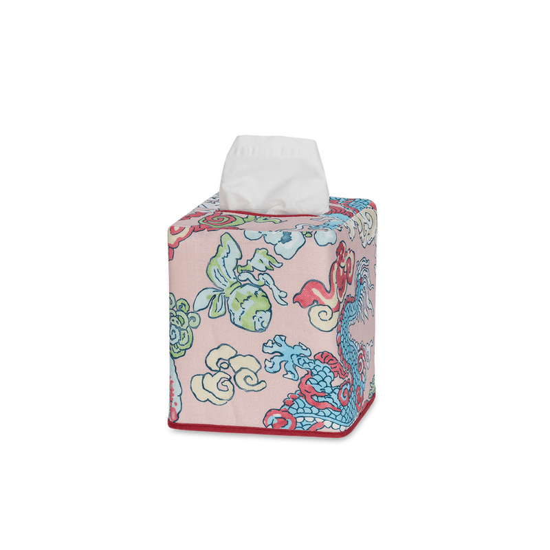 Magic Mountain Tissue Box Cover in Paradise - View 1
