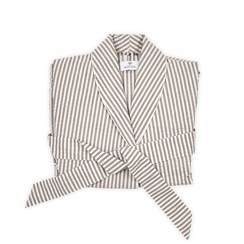 Matteo Robe in Bark - View 1