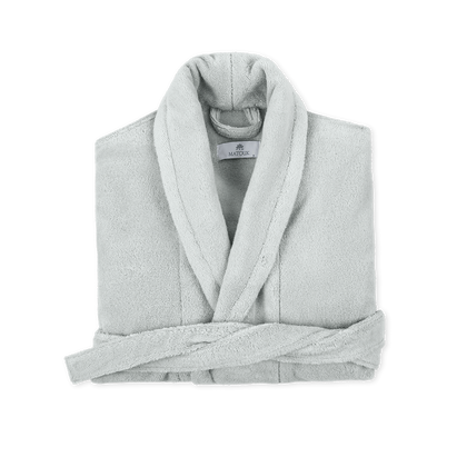 Pale blue-gray Milagro robe.