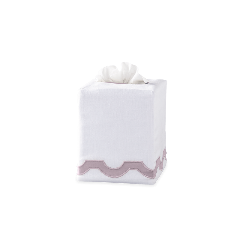 Mirasol Tissue Box Cover in Deep Lilac - View 1