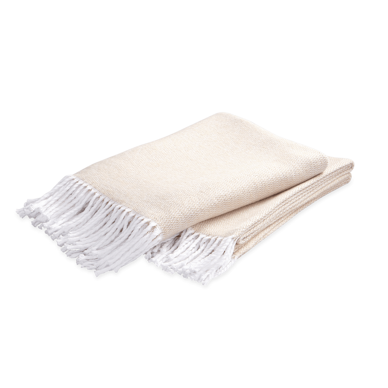Pezzo Throw in Champagne - View 1