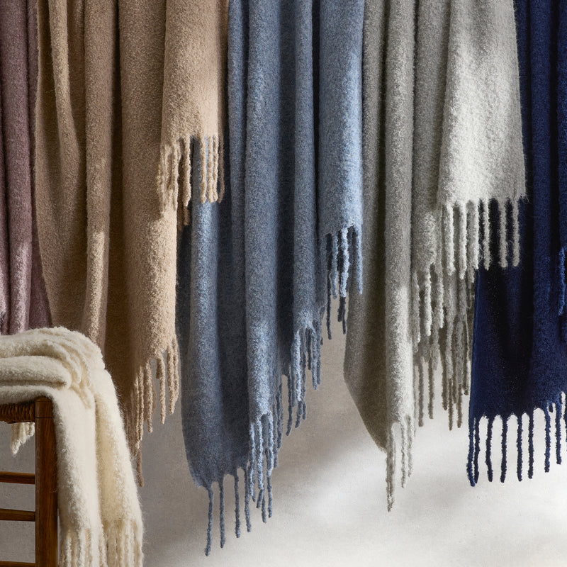 Poncho Throw in Midnight - View 1