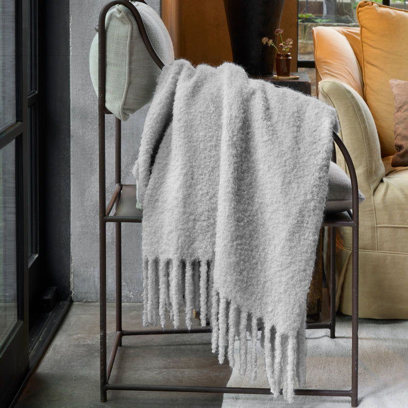 Poncho Throw in Midnight - View 3