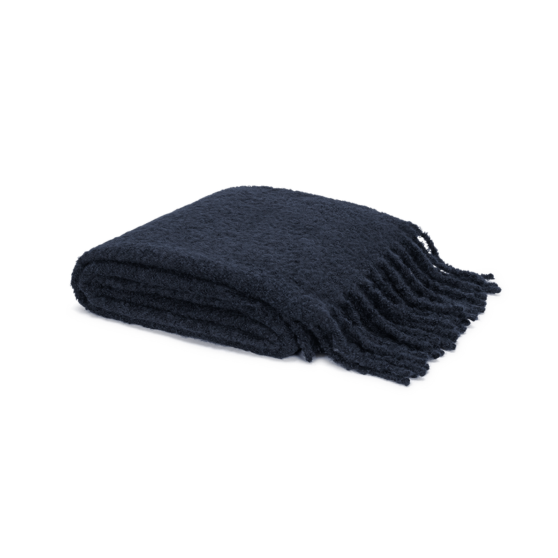 Poncho Throw in Midnight - View 1