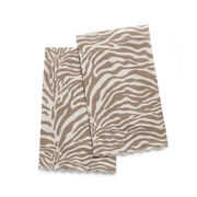 Tan Regine guest towels.