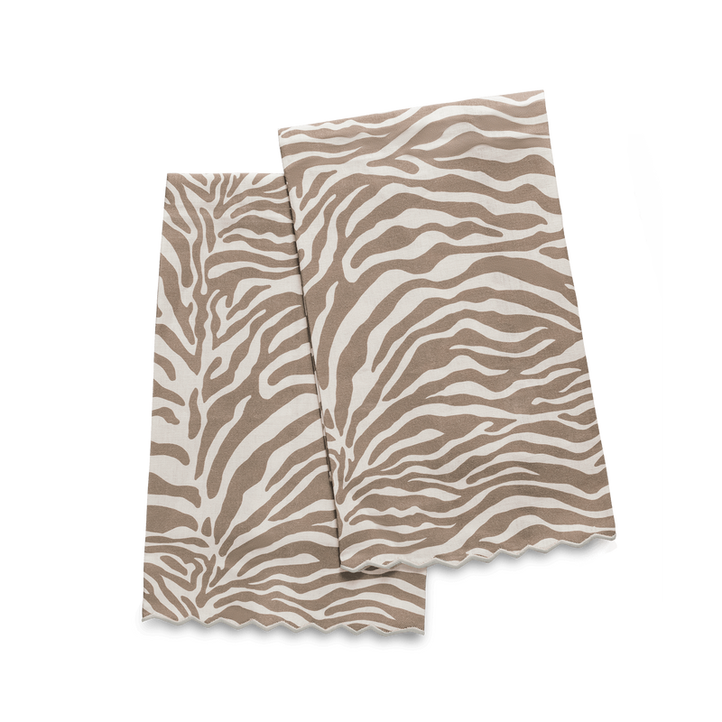 Regine Guest Towels - set of 2 in Coconut - View 1