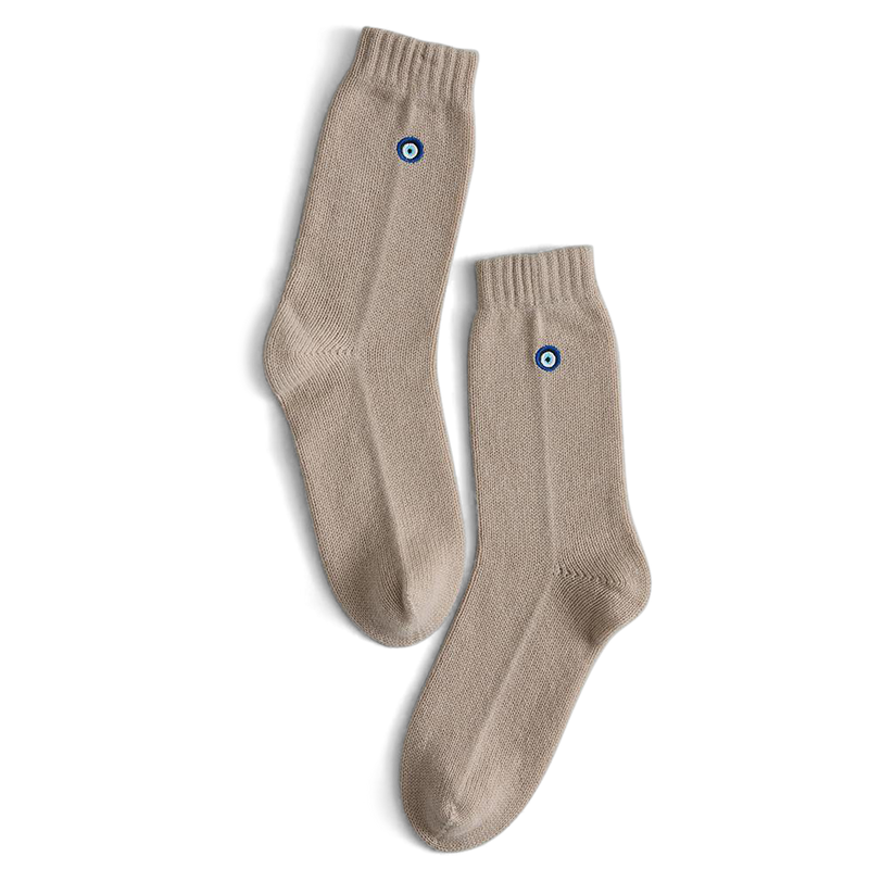 Sleeping Socks - Evil Eye in Beach - View 1