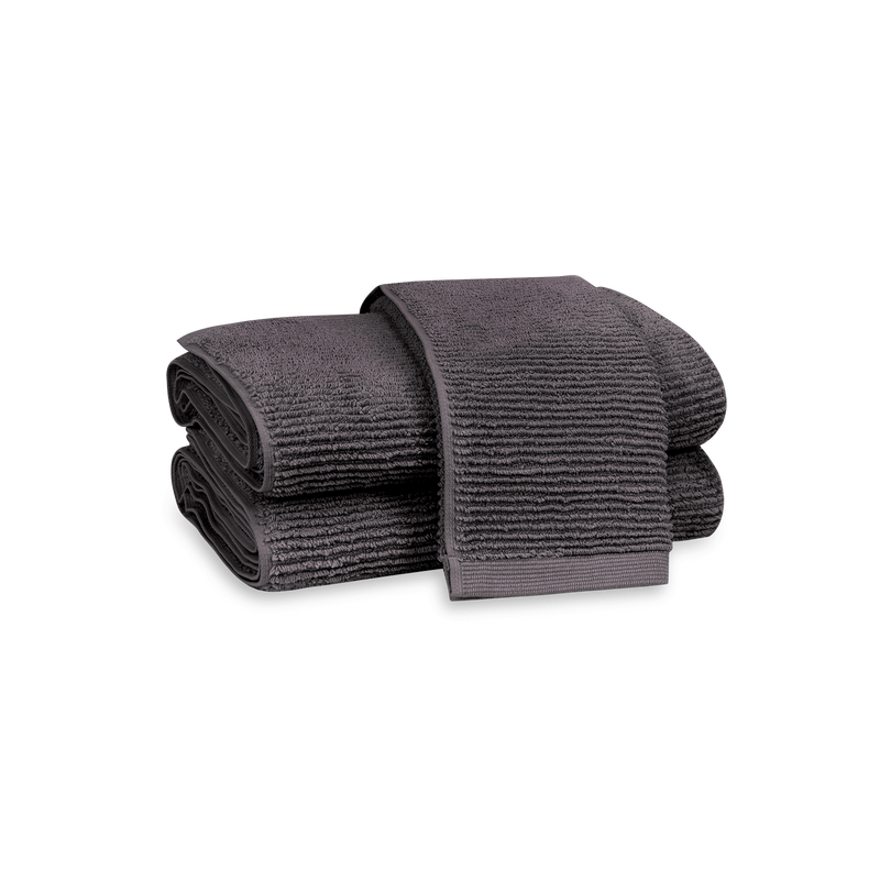Aman Towels in Anthracite - View 1