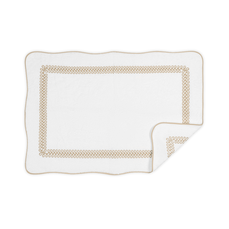 Astor Braid Tub Mat in Dune - View 1