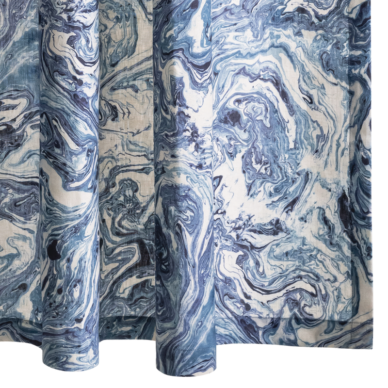 Balthazar Shower Curtain in Lapis - View 1