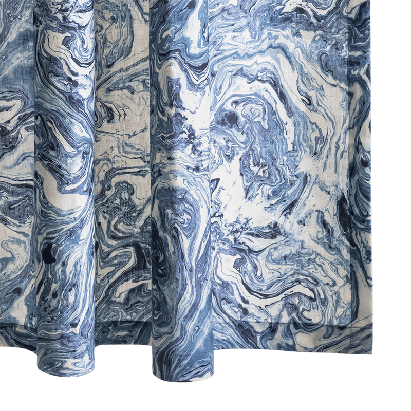 Balthazar Shower Curtain in Lapis - View 1
