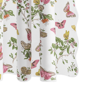 Baudin Butterfly shower curtain in pink