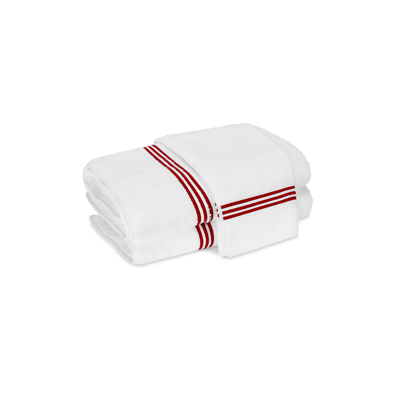 Bel Tempo Towels in Red - View 1