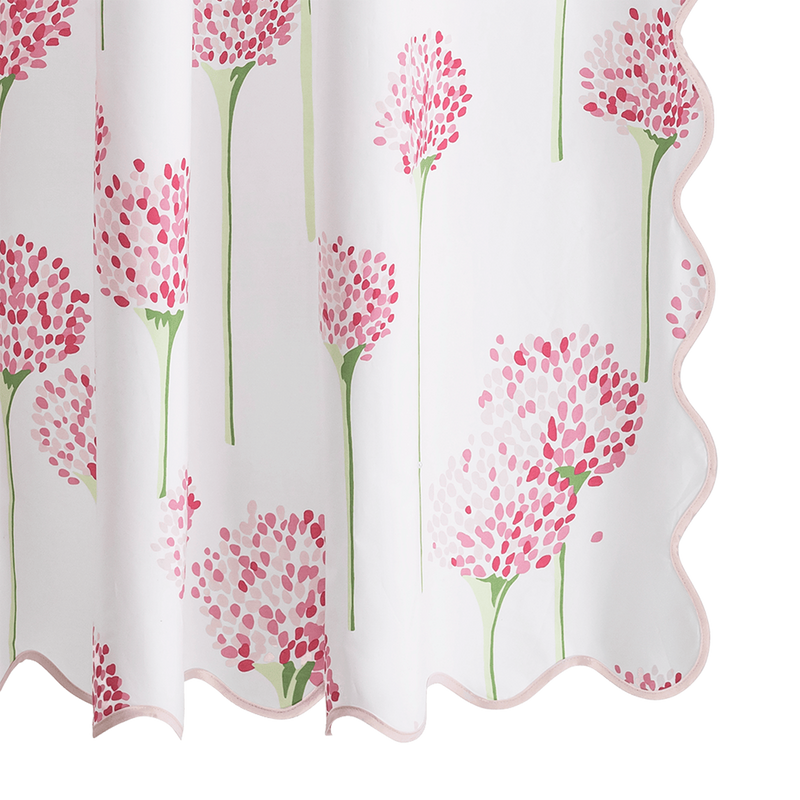 Charlotte Shower Curtain in Peony - View 1