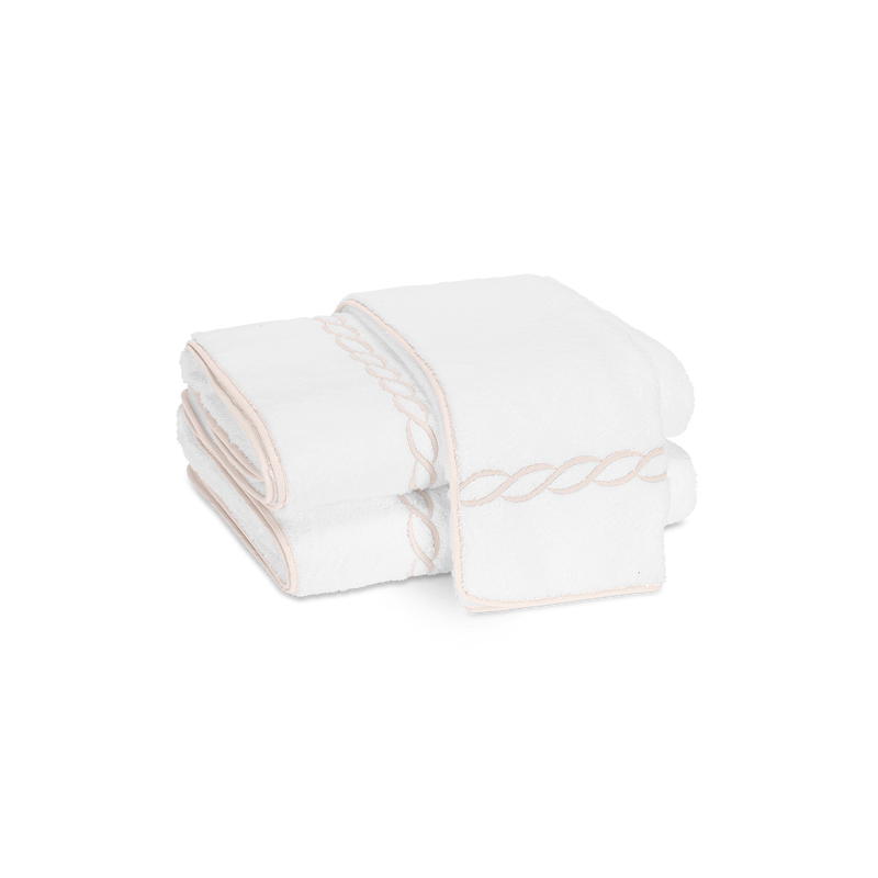 Classic Chain Towels in Blush - View 1