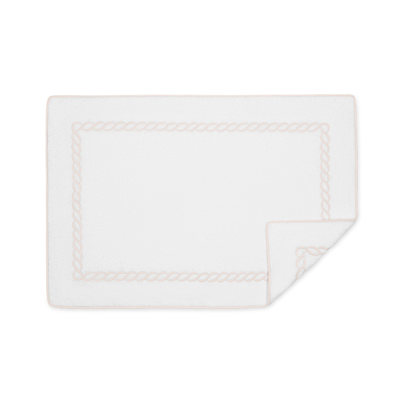 Classic Chain Tub Mat in Blush - View 1