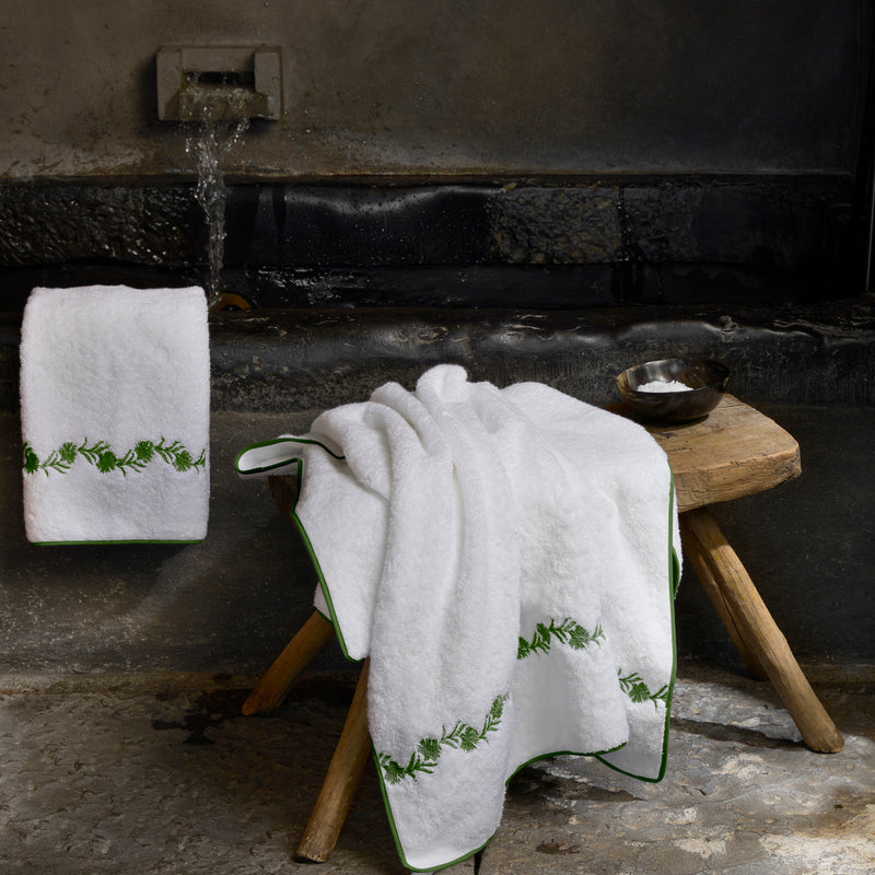 Daphne Towels in Bluebell - View 4
