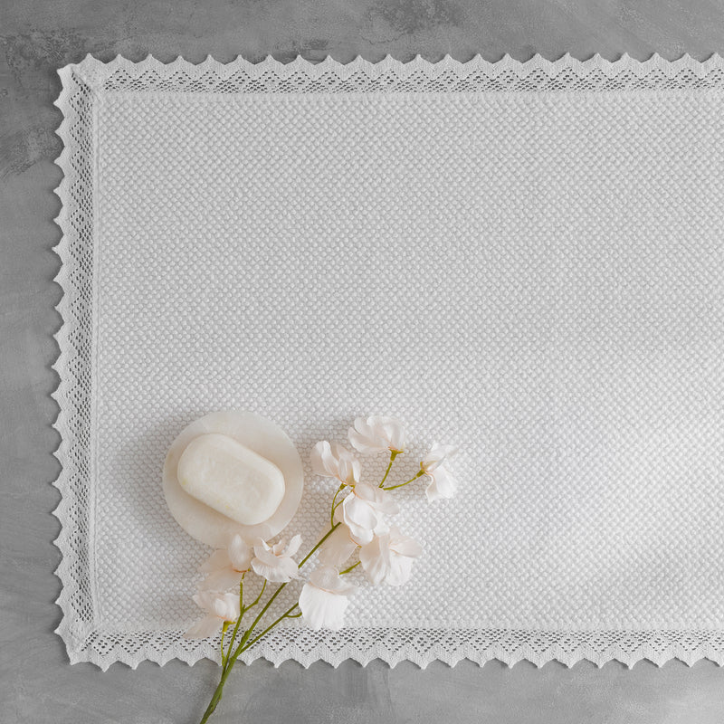 Ellis Rug in White - View 1