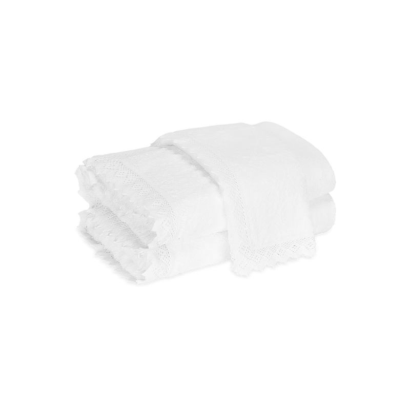 Ellis Towels in White - View 1