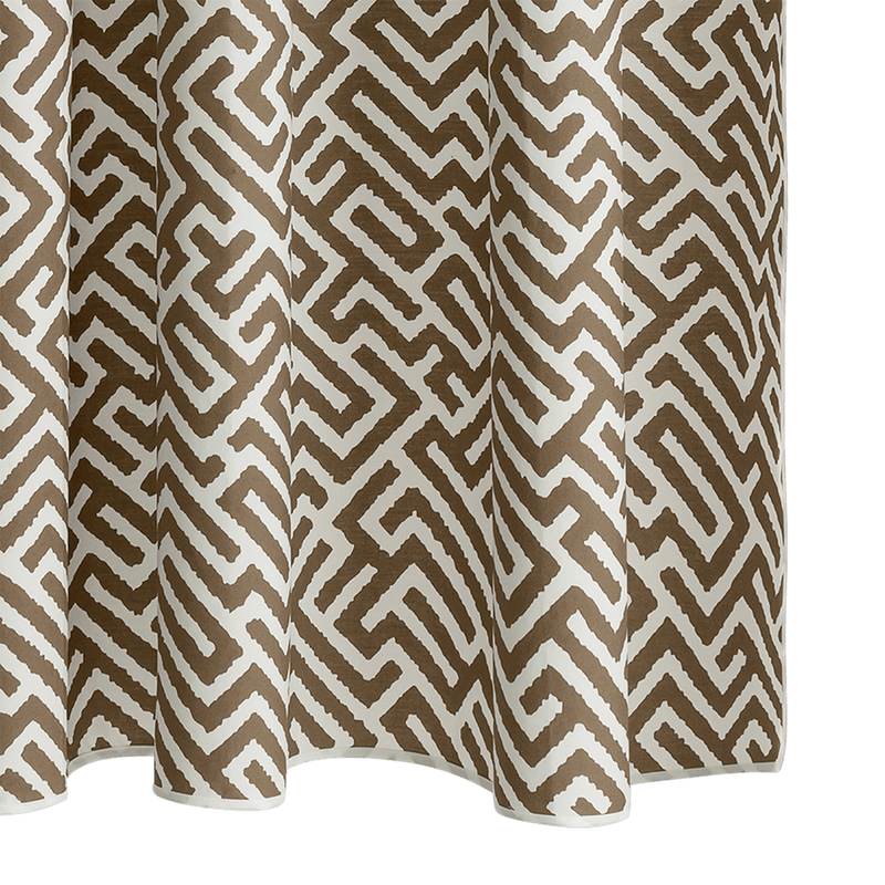 Gabriel Shower Curtain in Mocha - View 1