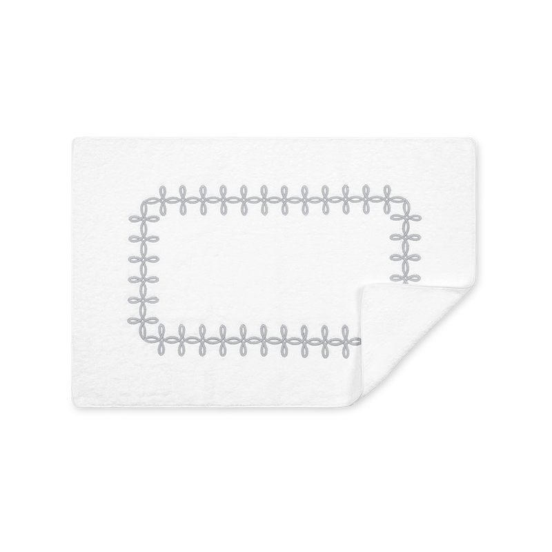 Gordian Knot Tub Mat in Silver - View 1