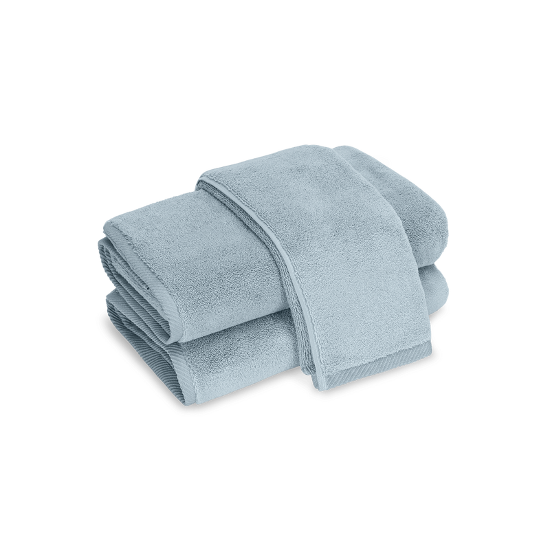 Milagro Towels in Hazy Blue - View 1