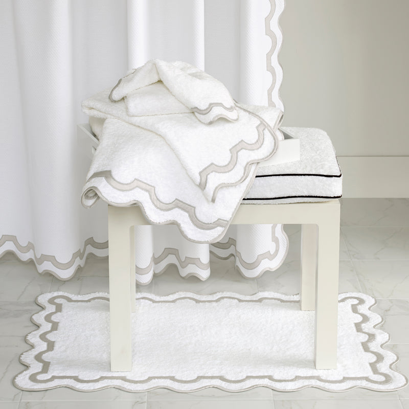 Mirasol Shower Curtain in Champagne - View 3
