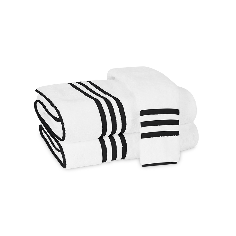 Newport Towels in Black - View 1