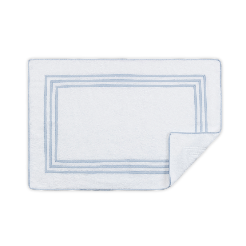 Newport Tub Mat in Blue Stripe - View 1