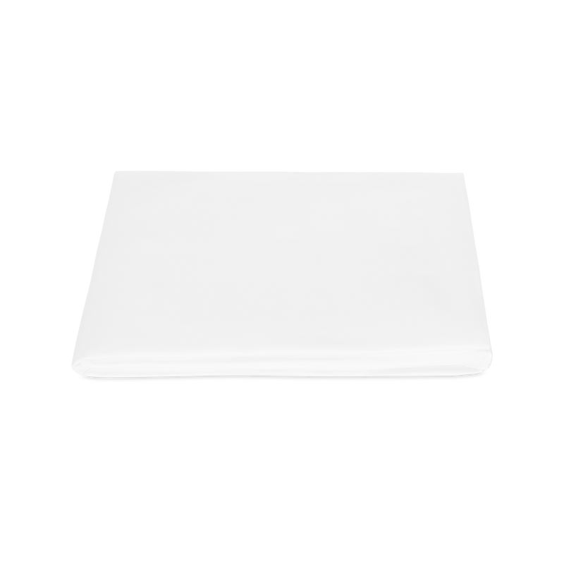 Amara Fitted Sheet in White - View 1