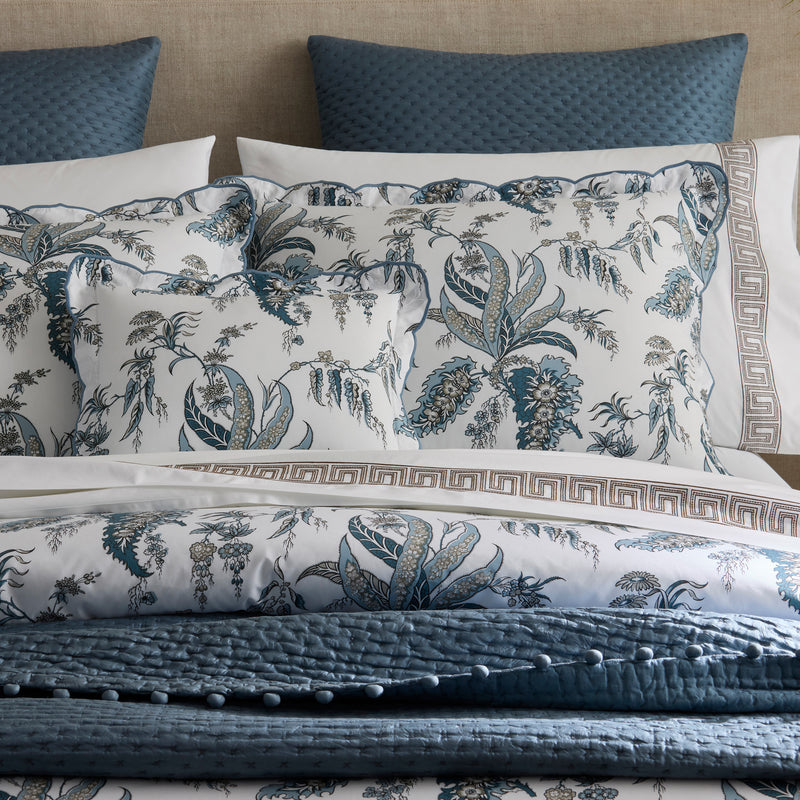 Apolline Flat Sheet in Mediterranean - View 4