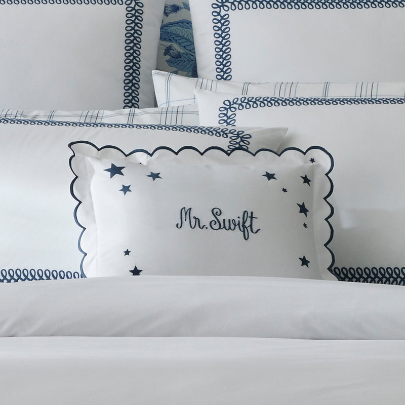 Stars Mini Pillow in Cardinal - View 3