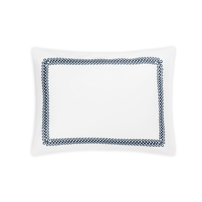 Astor Braid Sham in Indigo - View 1