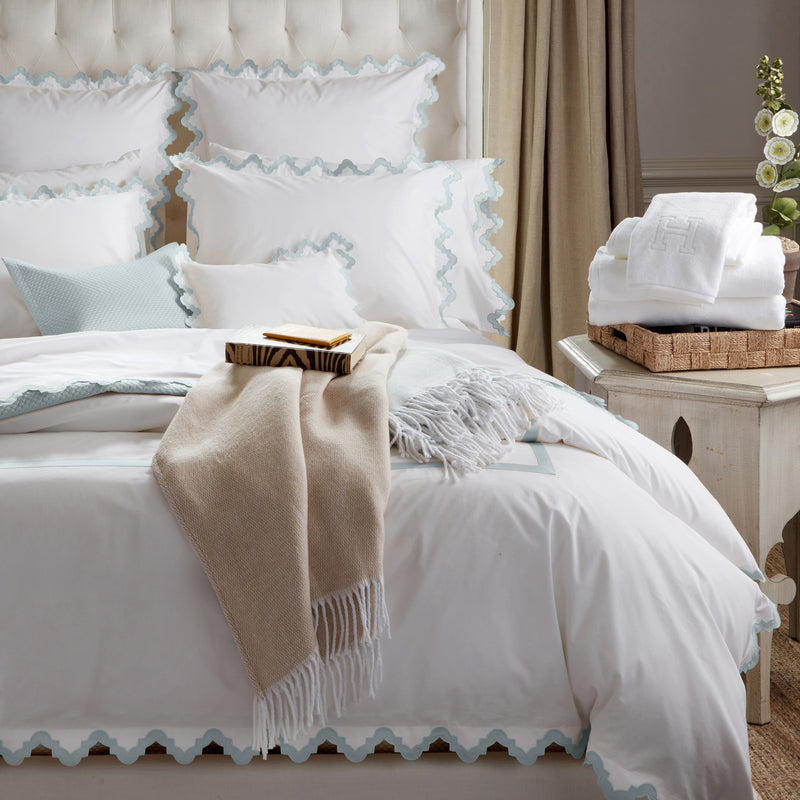 Aziza Duvet Cover in Green - View 3